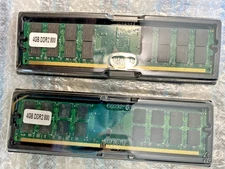 Two 4GB DDR2 RAM Memory Modules 240 Pin DDR2 4GB RAM 8GB Total