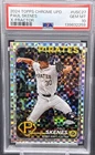 2024 Topps Chrome Update Paul Skenes RC #27 X-Fractor Debut PSA 10 Pirates KK1