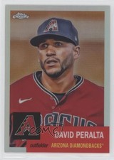 2022 Topps Chrome Platinum Anniversary Refractor David Peralta #119 10ba