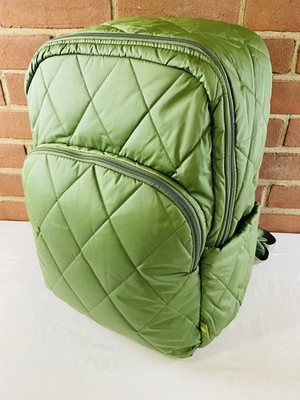 Vera Bradley Essentials Backpack Pearlized Cedar Green - NEW packaging with tags