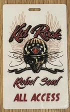KID ROCK - All Access Backstage Pass - REBEL SOUL TOUR 2013 (Die Cut)