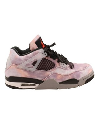 Nike Air Jordan 4 Retro Zen Master High Top Sneaker In Amethyst Canvas Größe Eu