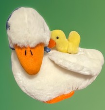 Vintage 1987 Dakin Momma Duck with Baby Plush Toys