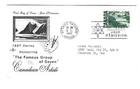 1967 Canada - 2x Ottawa 25c & $1 Centennial FDC's - Rose Craft Cachet's