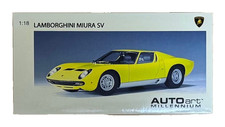AUTOart 1/18 Lamborghini Miura SV Yellow 74541