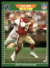Steve Young 1989 Pro Set #388 49ers NFL READ FREE SHIPPING AutographDen