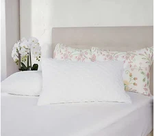 Home Reflections Set of 2 Hybrid Foam & Down Alt Pillows-S/Q-H480042