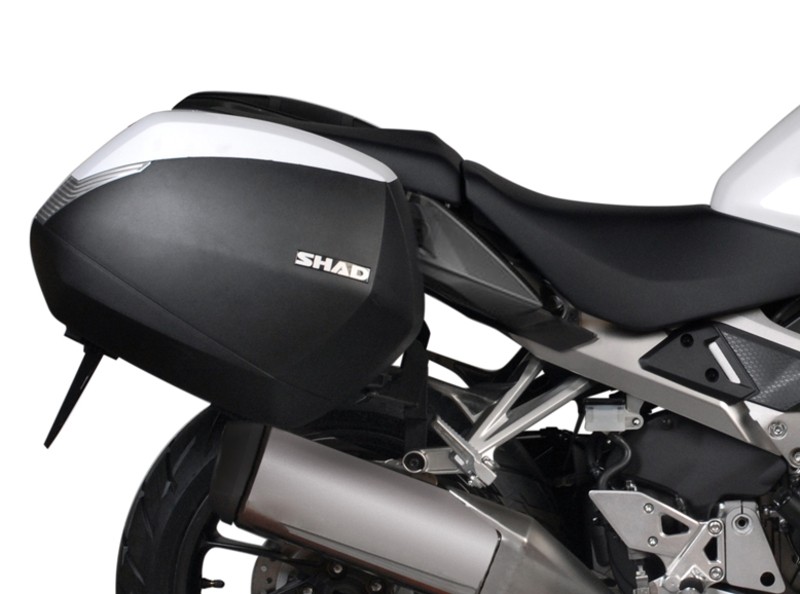 Fixation SHAD 3P System Honda : support de valises latérales discret et robuste pour moto - 3