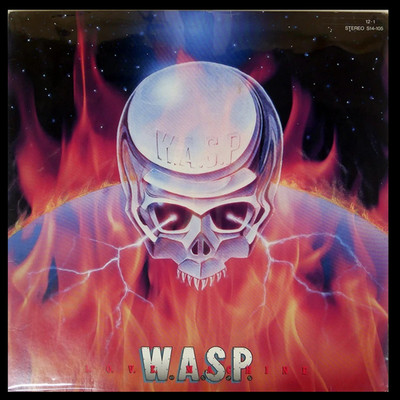 W.A.S.P. - Love Machine Original 1984 Japanese 12'' Single Pic Sleeve Vinyl LP