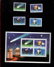 St. Vincent sc#918-21 #921a Souvenir Sheet (1986) Complete MNH