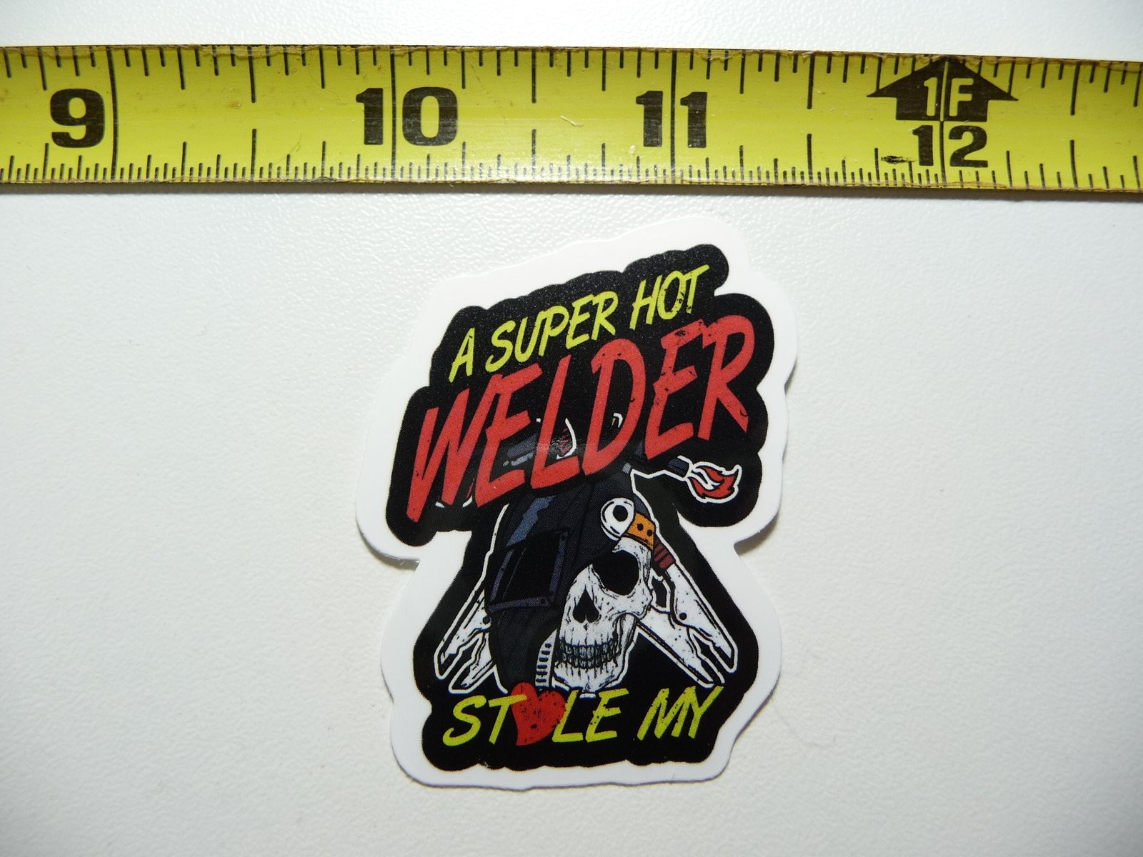 Wife Welder Stole My Heart Occupation Decal Sticker for Work