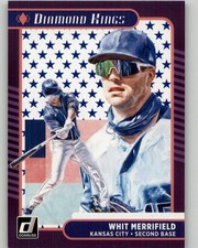 2021 Donruss Whit Merrifield Independence Day #9 Kansas City Royals