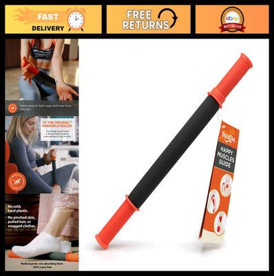 18'' Portable Massage Stick - Deep Tissue Foam Roller for Myofascial Release, Bod
