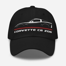 Premium Dad Hat For Corvette C6 Z06 2006-2013 Car Owners Birthday Gift