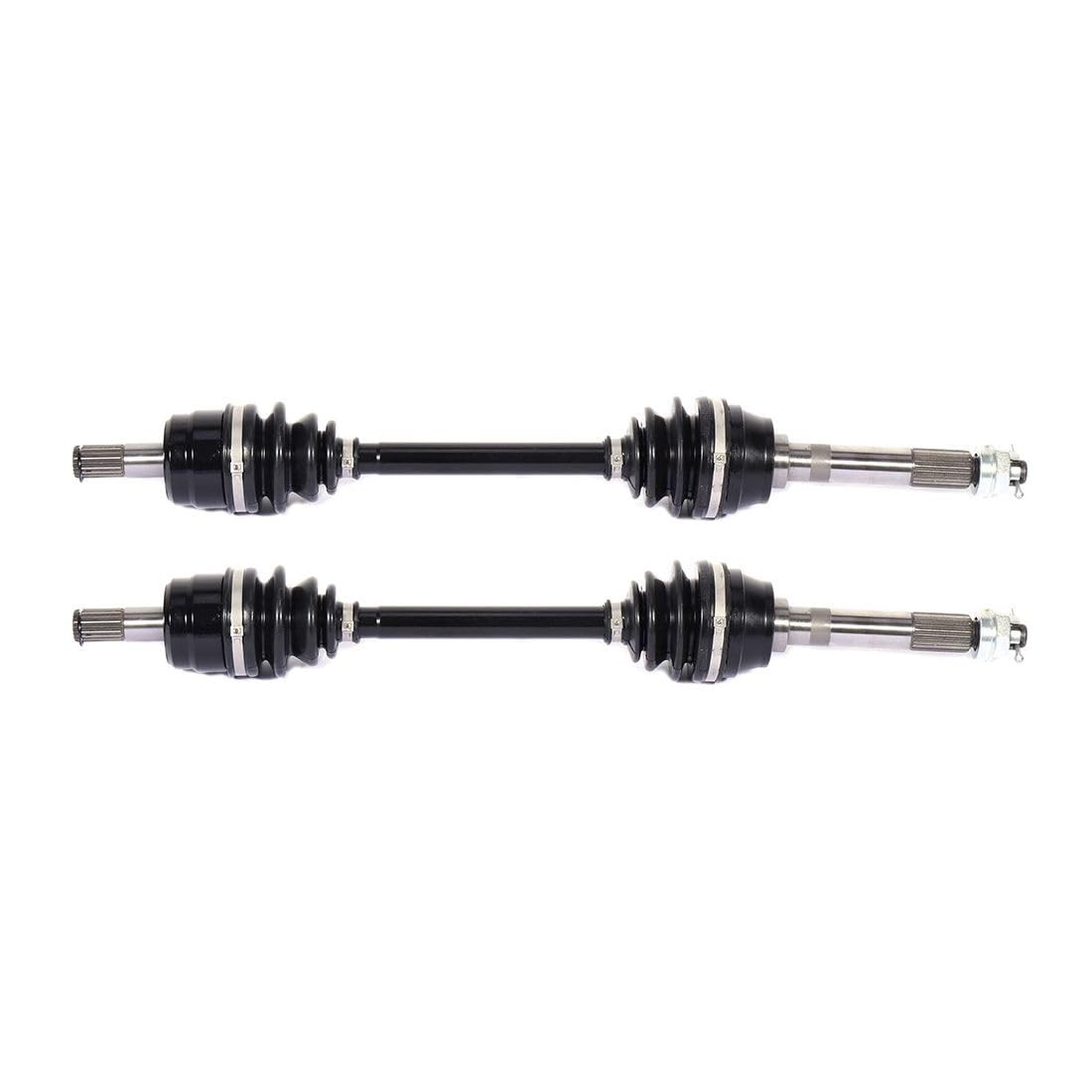 Pair Front Complete Axle Drive Shaft Left Right Steel Black 2pcs SCI1782213606S