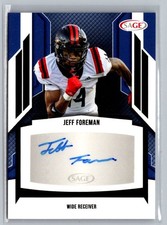2024 SAGE HIT #A-JF2 Jeff Foreman Autographs Black (High Series)