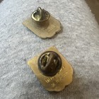 2 vintage lapel pins USPS Postal Service Eagle Olympic Rings — photo 2