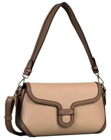 Gabor Baria Flap Bag UmhäNgetasche Tasche Mixed Beige Beige Braun