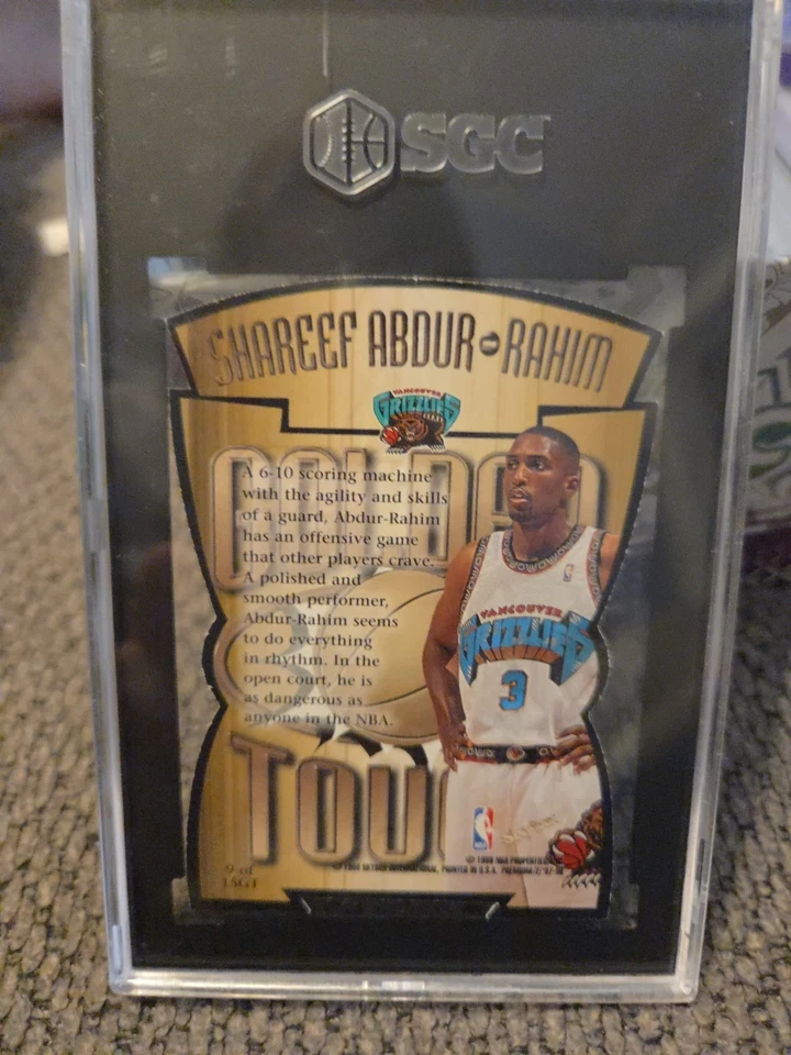 Skybox Premium Golden Touch Shareef Abdur Rahim 1997 Foto 2 de 2