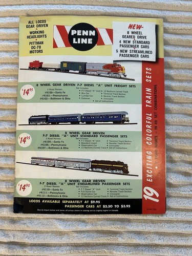Lot De 9 Catalogues Jouef Vintage 1960/1990 – Pour Trains, HO, Collection