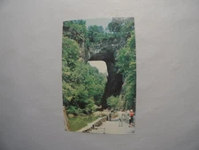 Vintage Natural Bridge Virginia Scenic Postcard by Tichnor Bros