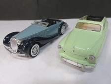 Solido (Solid) "Ford Vedette Convertible Drye 135M" 1/43 Minicar 2-car set, no