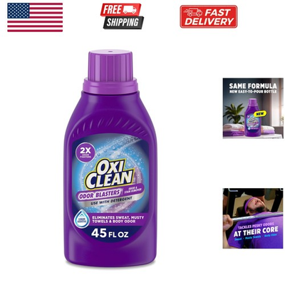 #ad Odor Blasters Odor and Stain Remover Liquid Laundry Additive Water Activated... $16.76