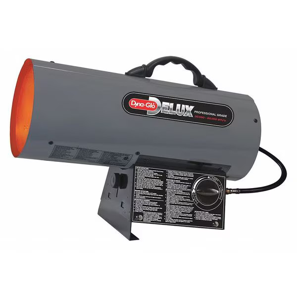 -Glo Portable Gas Torpedo HeatrLP,300 cfm RMC-FA60DGD -Glo RMC-FA60DGD