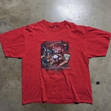 Angel baseball Red graphic tee with a unique design #graphictee #red size 2XL
