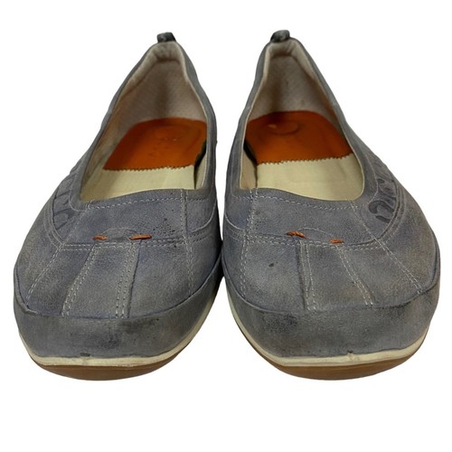 Ecco Wildleder Slipper Ballerinas Schuhe Größe 6-6,5 - Bild 2 von 9