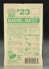 Kadee 23 HO Scale #23 Plastic-Shank Coupler - Kit - Magne-Matic(R) -- Short 1/4"