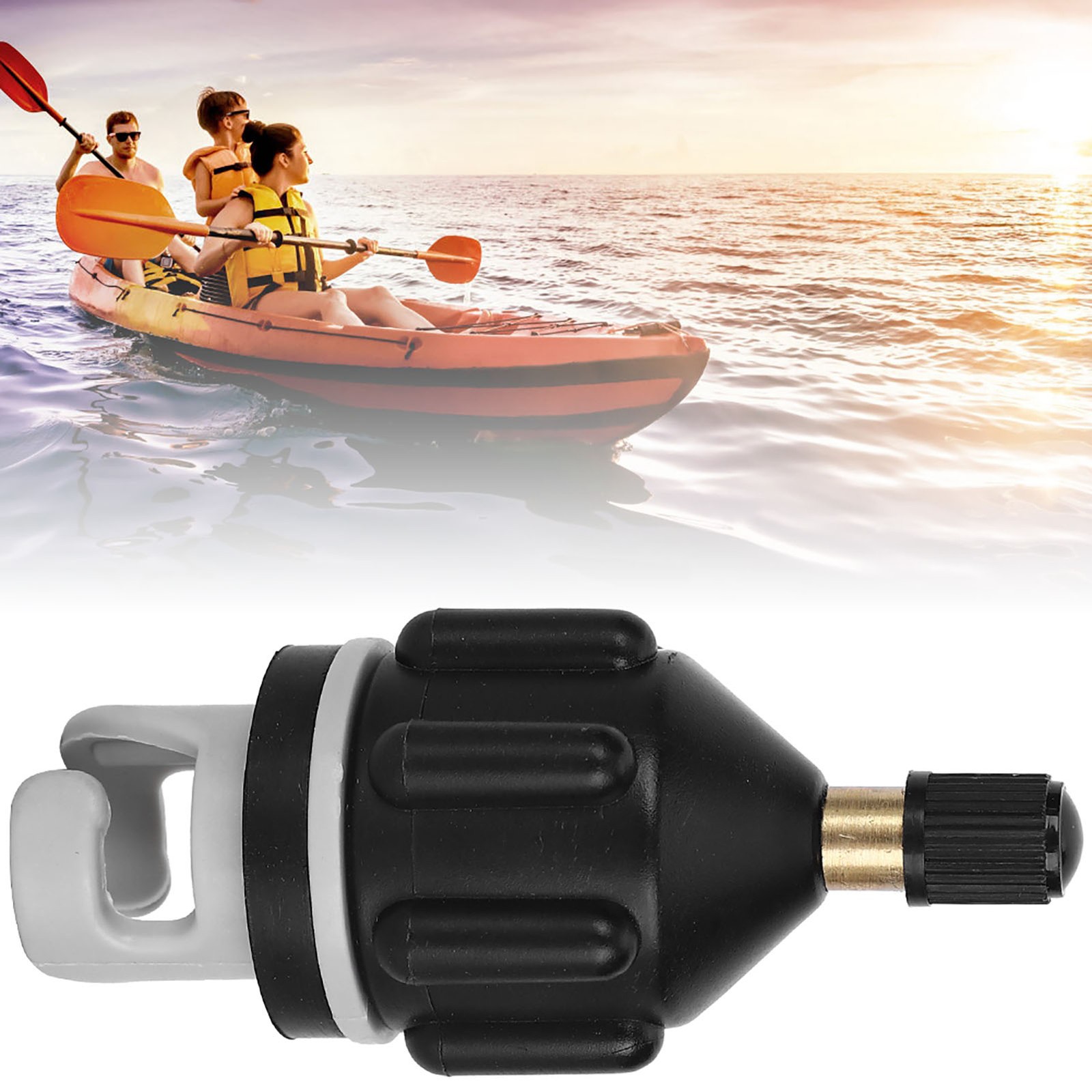 Paddle Board Air Pump Valve Adapter Converter Connector Inflatable Boat