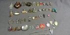 40 Vintage Necklace Pendant Arrowhead Cross Rock Flag Costume Jewelry Modern Lot