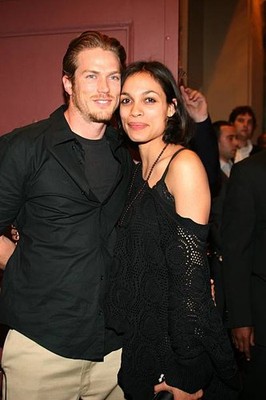 Jason Lewis Rosario Dawson at the Rosario Dawson Lisa Edelstein's - Old Photo 4