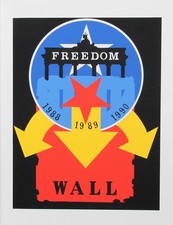 Robert Indiana - The Wall - Screenprint Limited edition