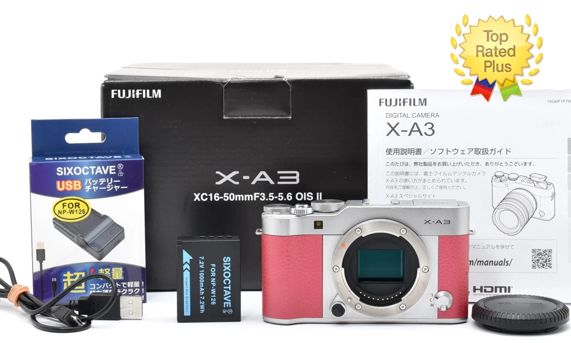 Fujifilm X A3 Mirrorless Interchangeable Lens Digital Cameras for