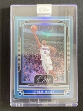 Tyrese Maxey 2024-25 Panini One And One Blue Base /35 #18