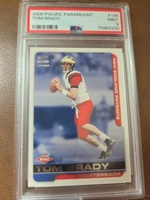 2000 Pacific Paramount - Rookie Tom Brady (RC) PSA 9