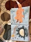 Jellycat London Dino Tails Soft Crinkly Sensory Book for Infants and Toddlers — photo 2