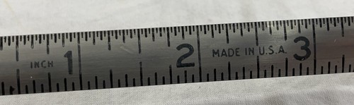 Vintage 1940’s Tape Measure Dealer Advertisement 1947 Metal w/ Leather Sheath - Picture 9 of 15