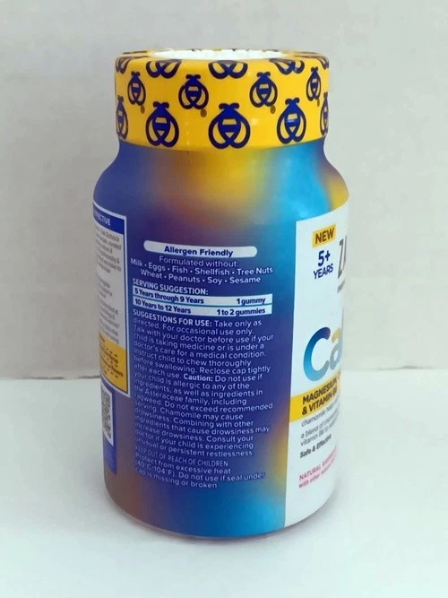 Zarbee's Children's Calm ~ 30 gomitas cada sabor frambuesa-EXP: 09/2026 Foto 4 de 4