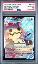 2022 Pokemon SWSH Brilliant Stars Mimikyu VMAX TG17/TG30 PSA 10