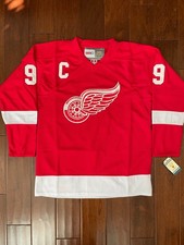 Vintage Gordie Howe Throwback Jersey Detroit Red Wings Red & White 1987-2007 men