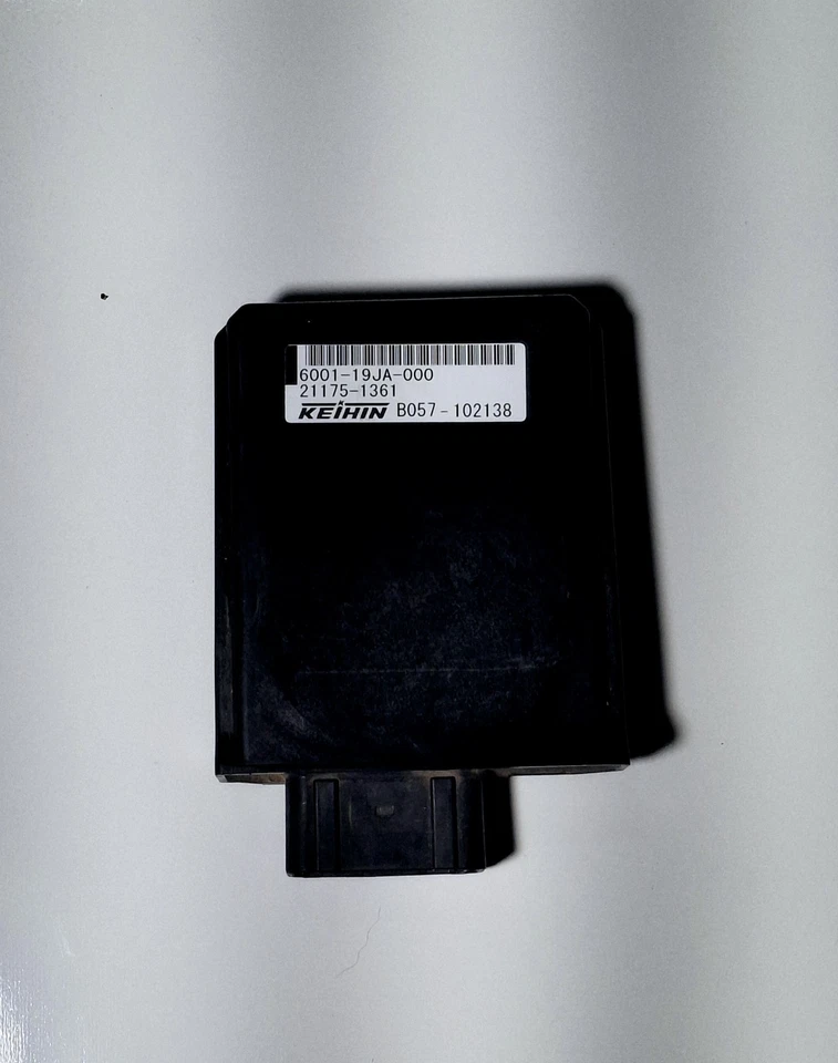 Kawasaki KX450 2019-2023 OEM ECU (stock KX450F unidad de control caja negra) y soporte Foto 3 de 4