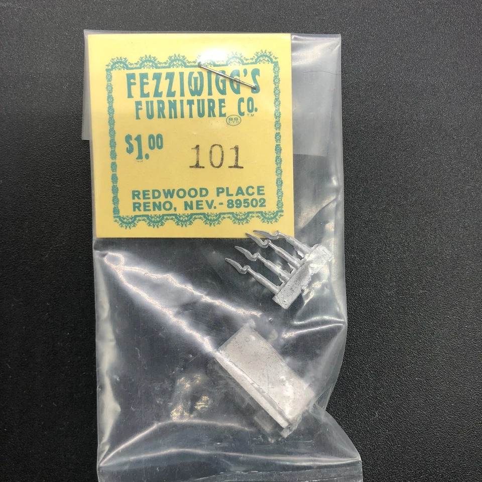 HO SCALE SS LTD FEZZIWIGG'S FURNITURE CO. #101 102 106 109 138 161 Metal Pc - Image 2 of 4