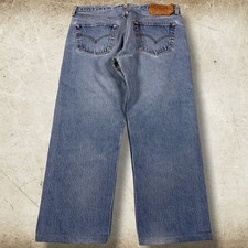 Vintage Levis Jeans Mens 36x30 Fits 34x26 Blue 501 XX Made In USA Classic 90  s