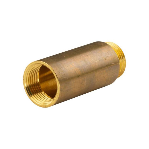 "Messing Gewinde-Fitting HahnverläNgerung Ig/Ag 1\" (Dn 25) LäNge 80 Mm - Schwere"-image