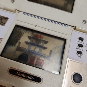 Game Watch Oil Panic #bfd285