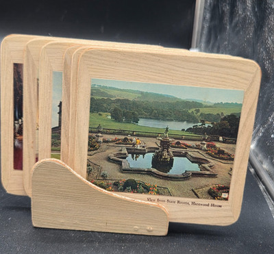 Pimpernel Cork Back Coasters Harewood House British Architecture