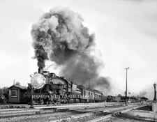 Southern Pacific Railroad Photo 4-6-2  Steam Locomotive 2479 SP Train 8.5x111